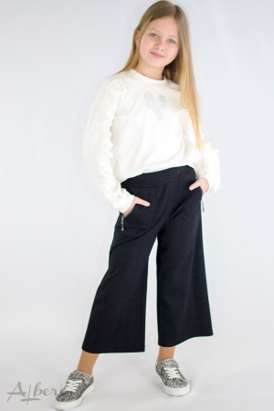 Брюки широкие трикотажные Артикул:4046