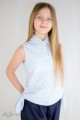 Блузка с боковыми бантами Артикул:5115