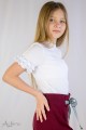 Футболка с оборками Артикул:6046