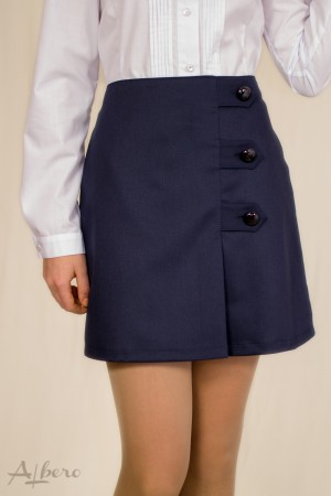 Юбка с декоративными "патами" Артикул:3023