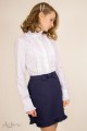 Юбка с фигурной оборкой Артикул:3024
