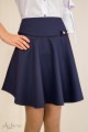 Юбка с кантом и фигурной кокеткой Артикул:3025
