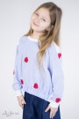 Блузон c вышивкой "сердца" Артикул:5078