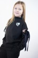 Джемпер с бантами на плечах Артикул:6040